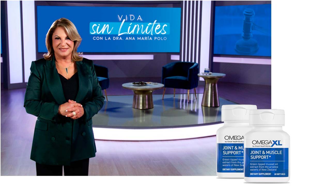 La Dra. Ana María Polo revela su secreto para mejorar la salud articular en su nuevo programa Vida Sin Límites