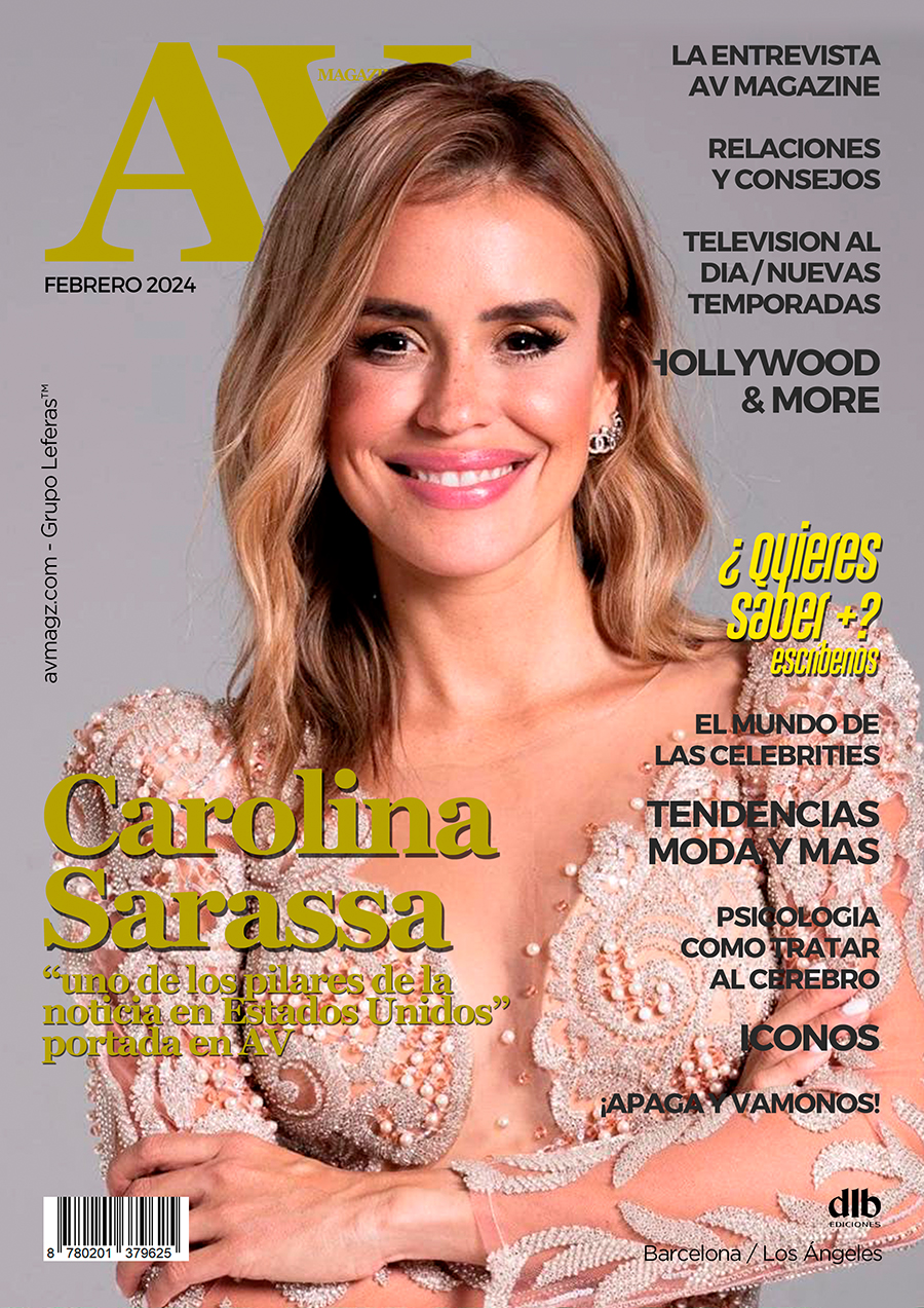 Carolina Sarassa cover AV Magazine