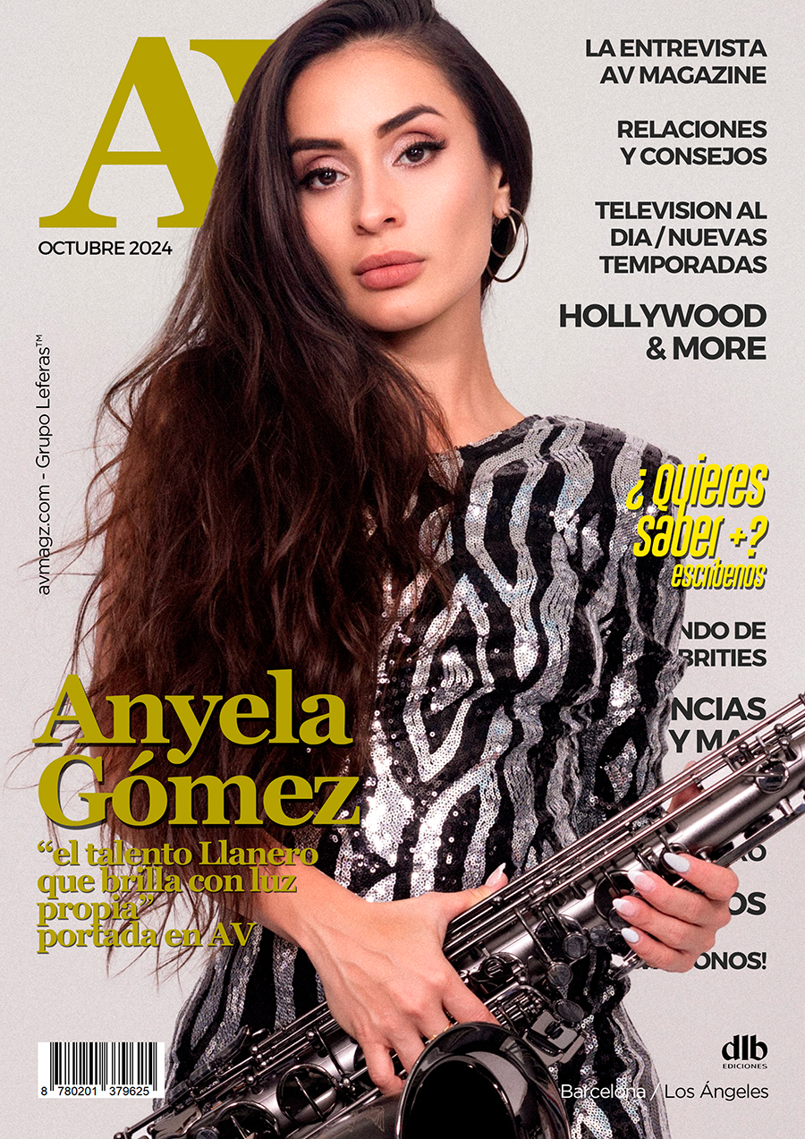 Anyela Gómez cover AV Magazine