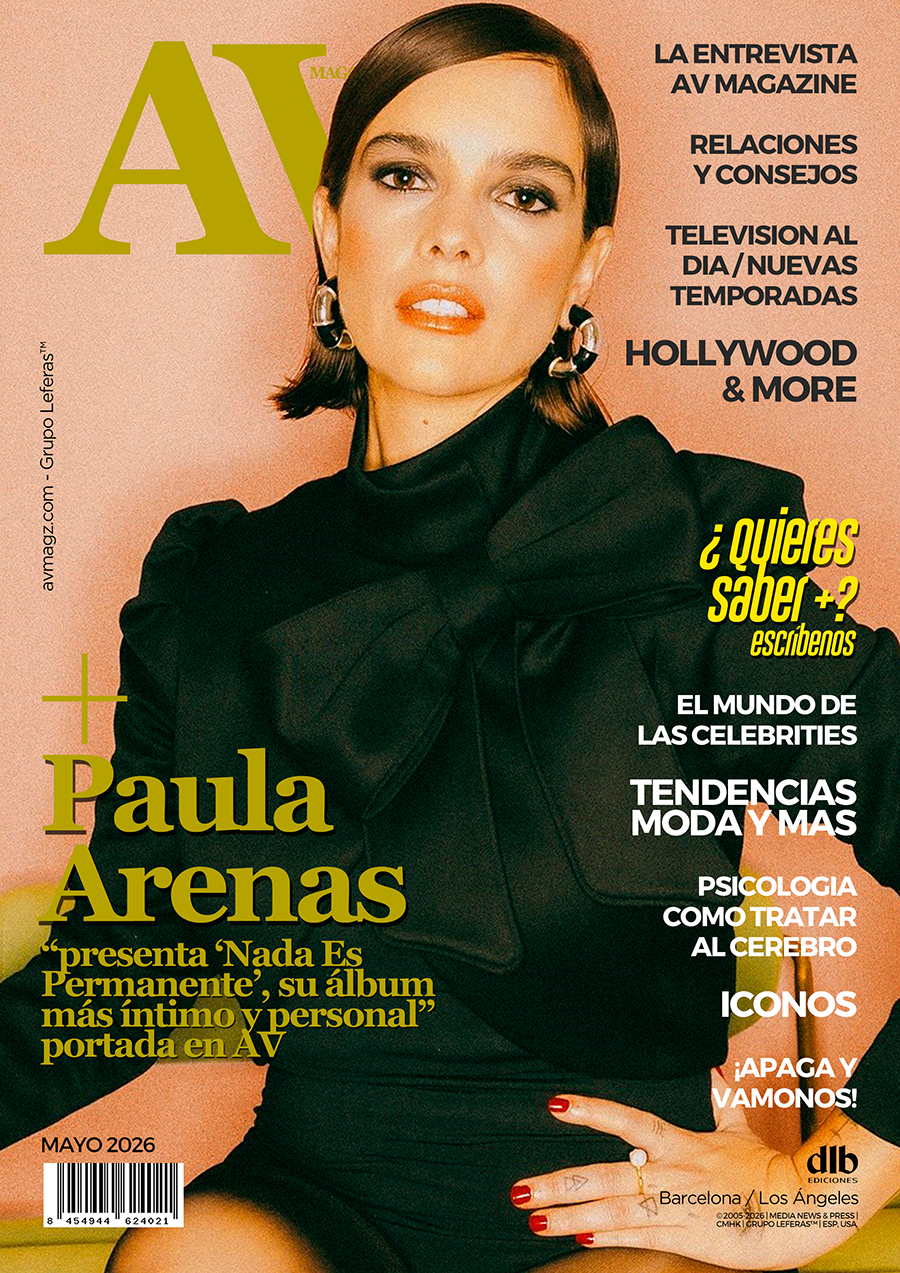 Paula Arenas cover AV Magazine